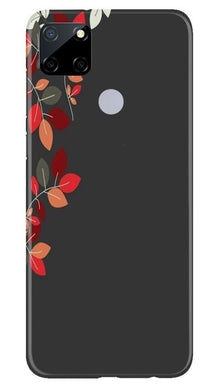 Grey Background Mobile Back Case for Realme Narzo 30a (Design - 71)