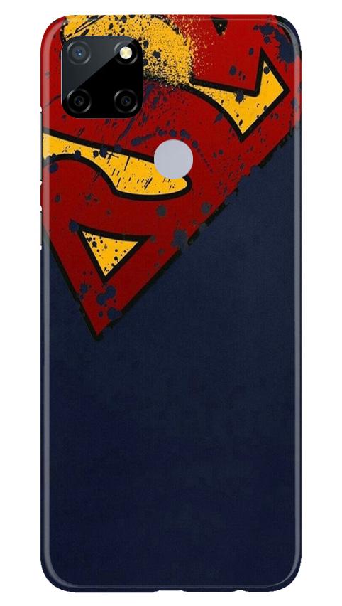 Superman Superhero Case for Realme Narzo 30a  (Design - 125)