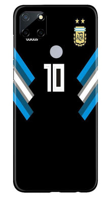 Argentina Mobile Back Case for Realme Narzo 30a  (Design - 173)