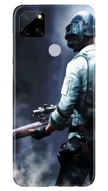 Pubg Mobile Back Case for Realme Narzo 30a  (Design - 179)