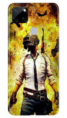 Pubg Mobile Back Case for Realme Narzo 30a  (Design - 180)