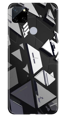 Modern Art Mobile Back Case for Realme Narzo 30a (Design - 230)