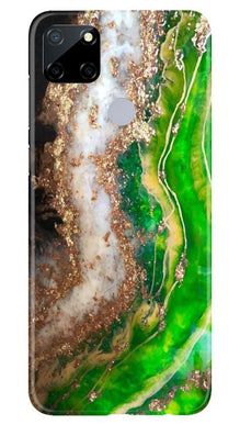 Marble Texture Mobile Back Case for Realme C12 (Design - 307)