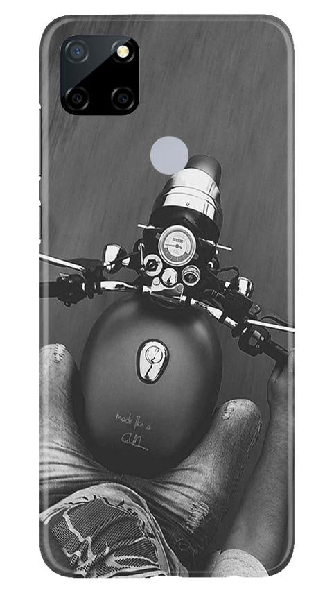 Royal Enfield Mobile Back Case for Realme Narzo 30a (Design - 382)