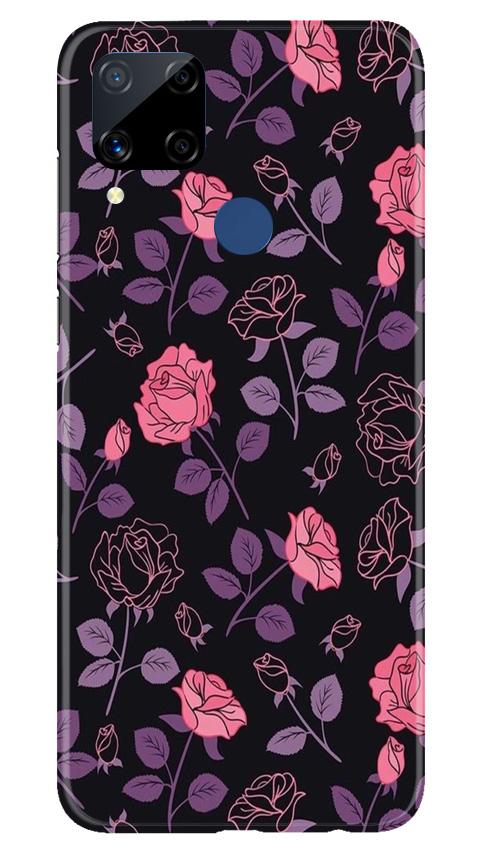 Rose Pattern Case for Realme C15