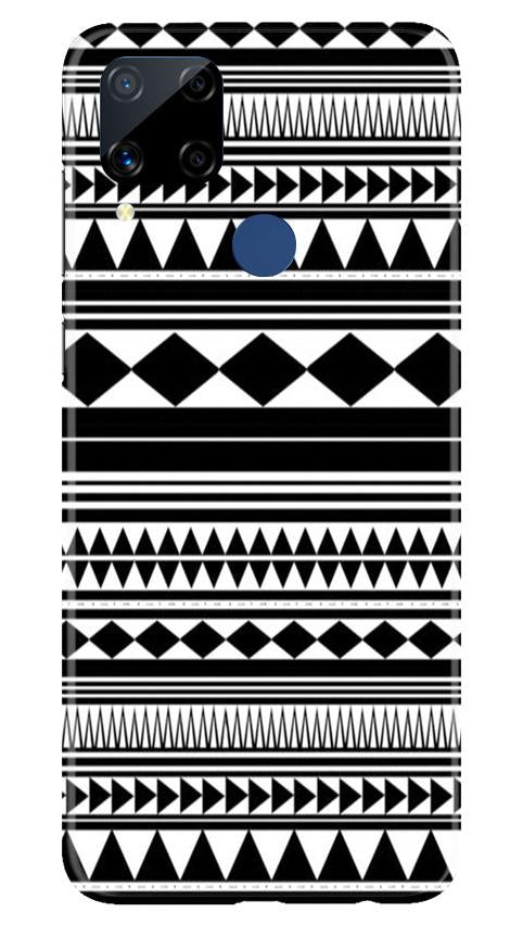 Black white Pattern Case for Realme C15