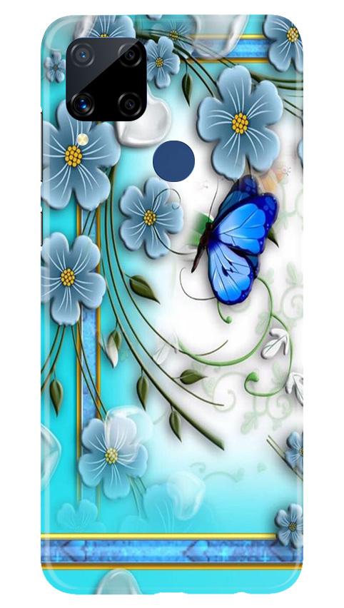 Blue Butterfly Case for Realme C15