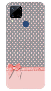 Gift Wrap2 Mobile Back Case for Realme C15 (Design - 33)