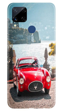 Vintage Car Mobile Back Case for Realme C15 (Design - 51)