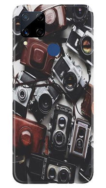 Cameras Mobile Back Case for Realme C15 (Design - 57)