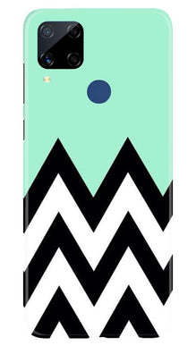 Pattern Mobile Back Case for Realme C15 (Design - 58)