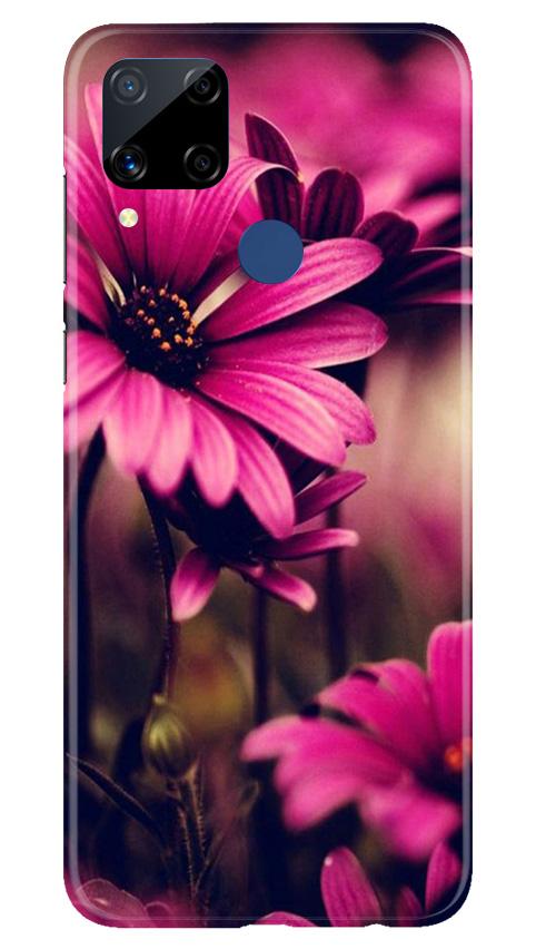 Purple Daisy Case for Realme C15