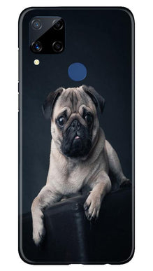 little Puppy Mobile Back Case for Realme C15 (Design - 68)