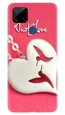 Just love Mobile Back Case for Realme C15 (Design - 88)