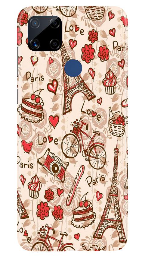 Love Paris Case for Realme C15  (Design - 103)