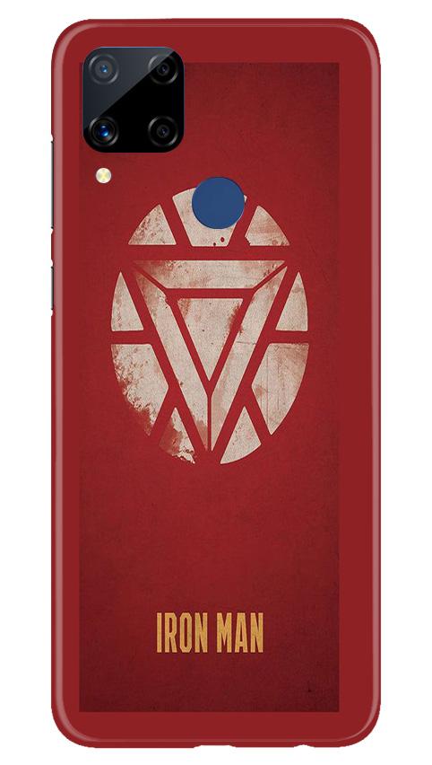 Iron Man Superhero Case for Realme C15  (Design - 115)