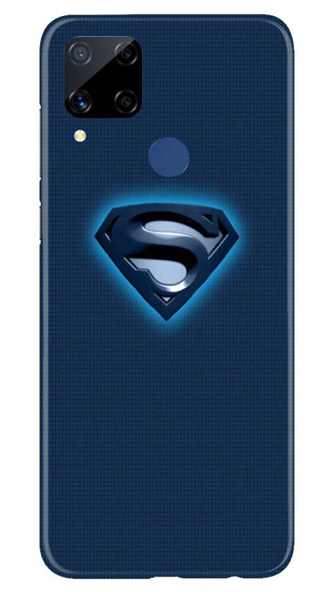 Superman Superhero Case for Realme C15  (Design - 117)