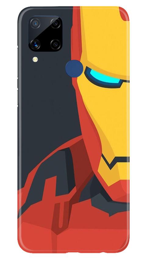 Iron Man Superhero Case for Realme C15  (Design - 120)