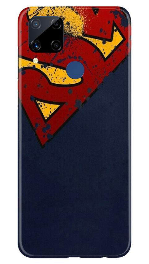 Superman Superhero Case for Realme C15  (Design - 125)