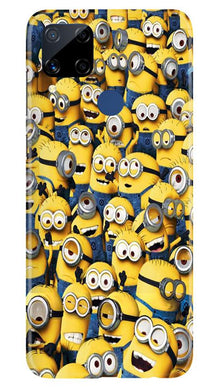 Minions Mobile Back Case for Realme C15  (Design - 126)