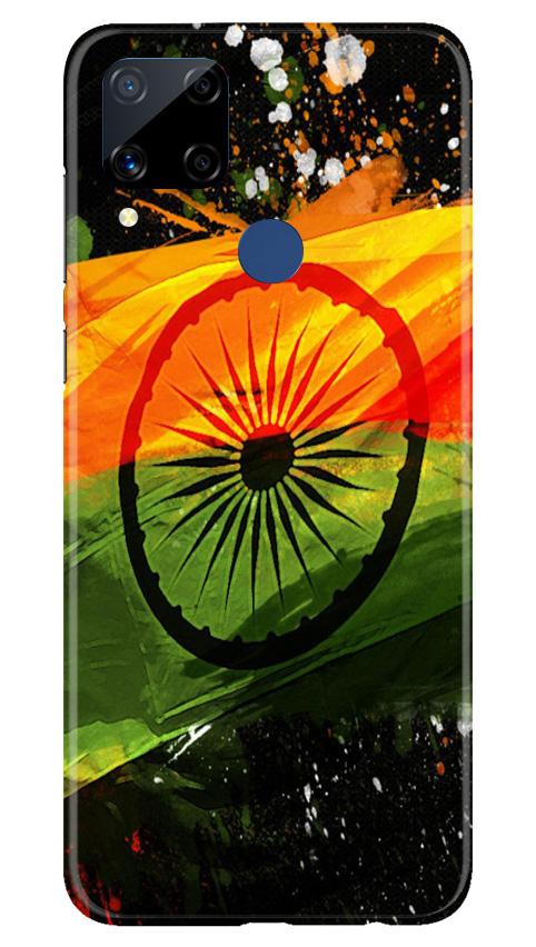 Indian Flag Case for Realme C15  (Design - 137)