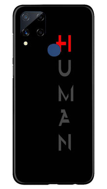 Human Mobile Back Case for Realme C15  (Design - 141)