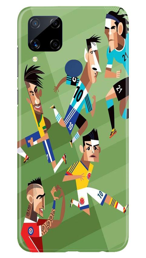 Football Case for Realme C15  (Design - 166)