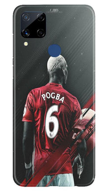 Pogba Mobile Back Case for Realme C15  (Design - 167)