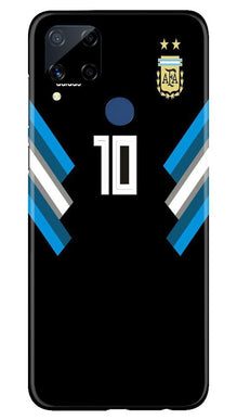 Argentina Mobile Back Case for Realme C15  (Design - 173)