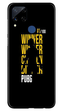 Pubg Winner Winner Mobile Back Case for Realme C15  (Design - 177)