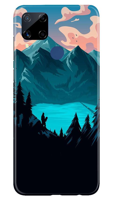 Mountains Case for Realme C15 (Design - 186)