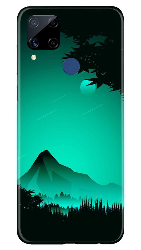 Moon Mountain Case for Realme C15 (Design - 204)