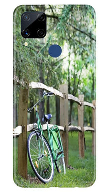 Bicycle Mobile Back Case for Realme C15 (Design - 208)