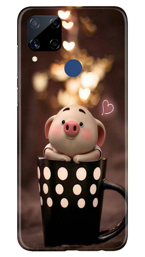 Cute Bunny Case for Realme C15 (Design No. 213)