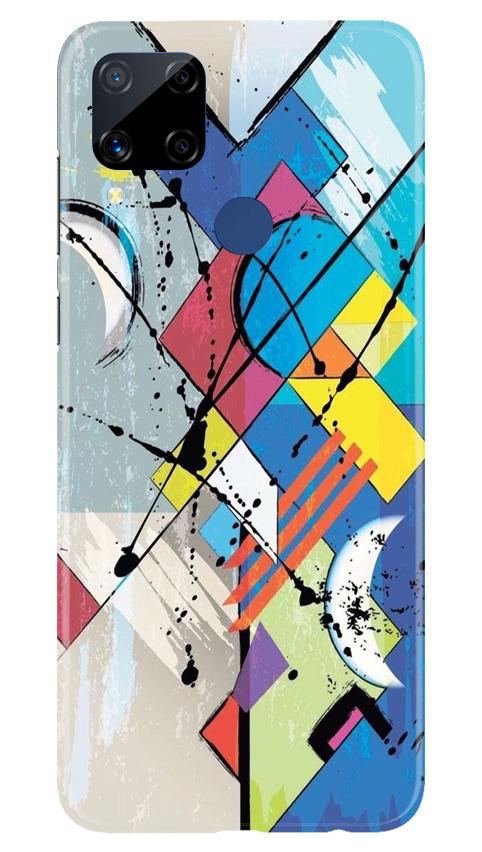 Modern Art Case for Realme C15 (Design No. 235)