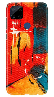 Modern Art Mobile Back Case for Realme C15 (Design - 239)