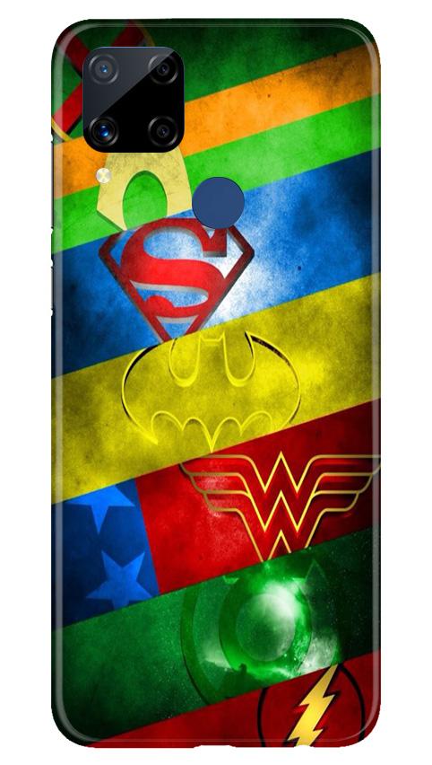 Superheros Logo Case for Realme C15 (Design No. 251)