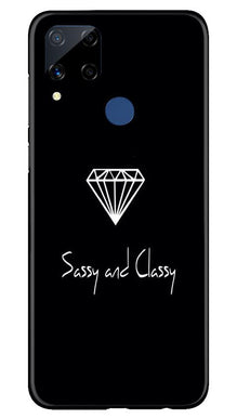 Sassy and Classy Mobile Back Case for Realme C15 (Design - 264)