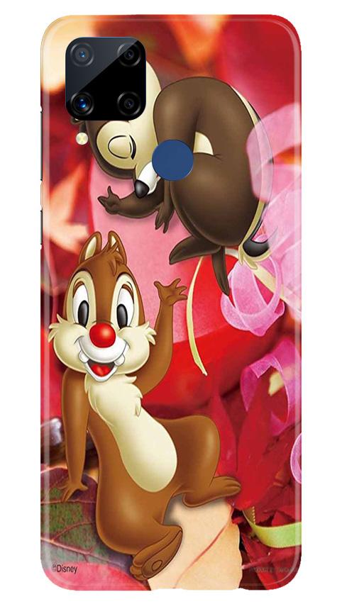 Chip n Dale Mobile Back Case for Realme C15 (Design - 349)