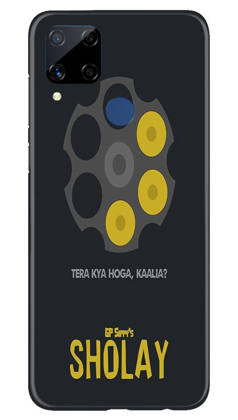 Sholay Mobile Back Case for Realme C15 (Design - 356)