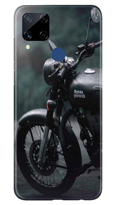 Royal Enfield Mobile Back Case for Realme C15 (Design - 380)