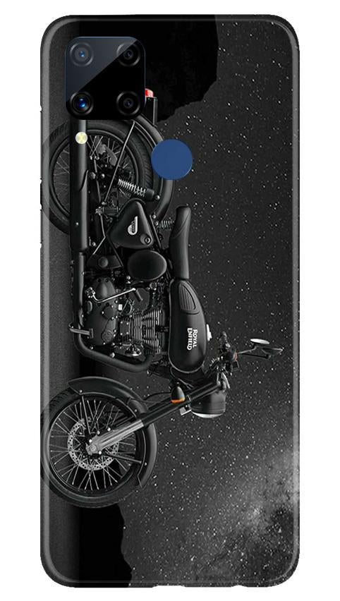 Royal Enfield Mobile Back Case for Realme C15 (Design - 381)