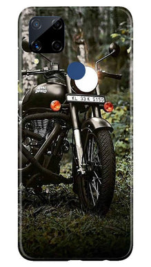 Royal Enfield Mobile Back Case for Realme C15 (Design - 384)