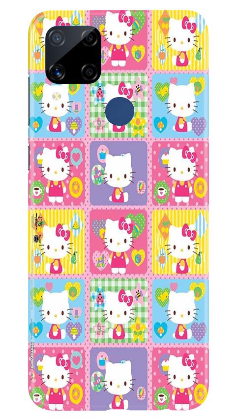 Kitty Mobile Back Case for Realme C15 (Design - 400)