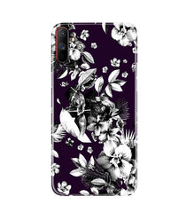 white flowers Mobile Back Case for Realme C3 (Design - 7)