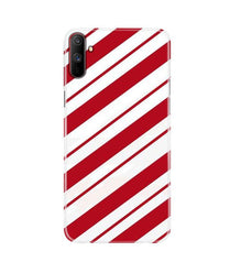 Red White Mobile Back Case for Realme C3 (Design - 44)