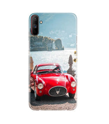 Vintage Car Mobile Back Case for Realme C3 (Design - 51)