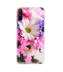 Coloful Daisy Mobile Back Case for Realme C3 (Design - 73)