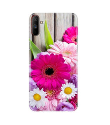 Coloful Daisy2 Mobile Back Case for Realme C3 (Design - 76)