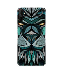 Lion Mobile Back Case for Realme C3 (Design - 97)